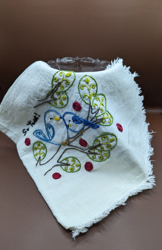 Dinner Napkins - Bird Love