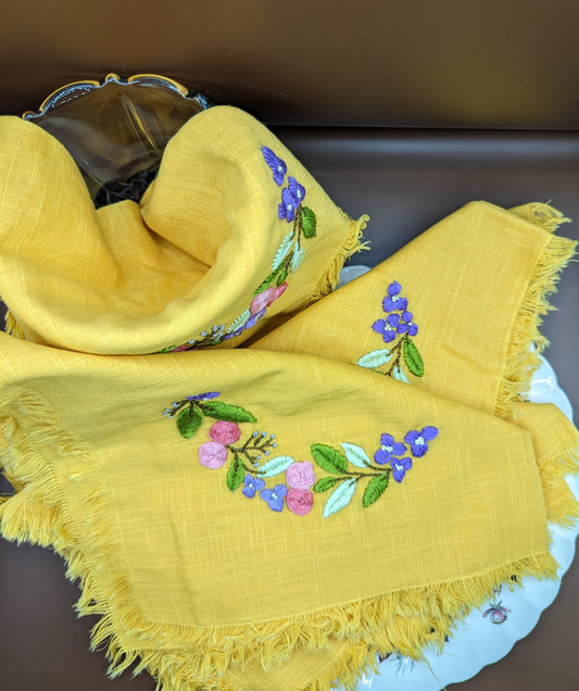 Dinner Napkins - Cozy Garden