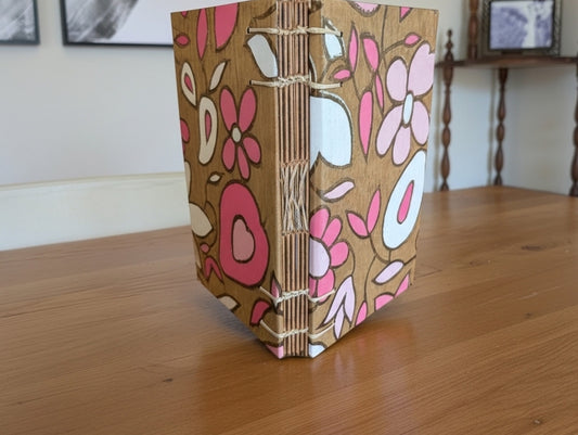 Indian Flowers Pattern - Mini Sketchbook - French Stitch