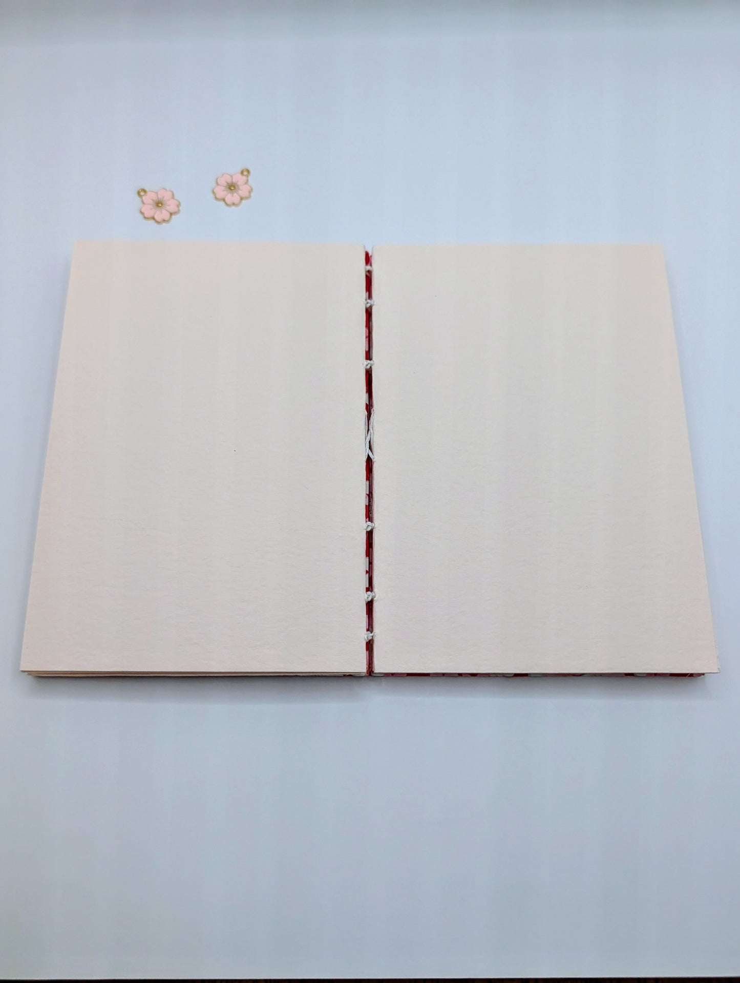 Garden of Cherry Blossoms - Coptic Binding Sketch Book