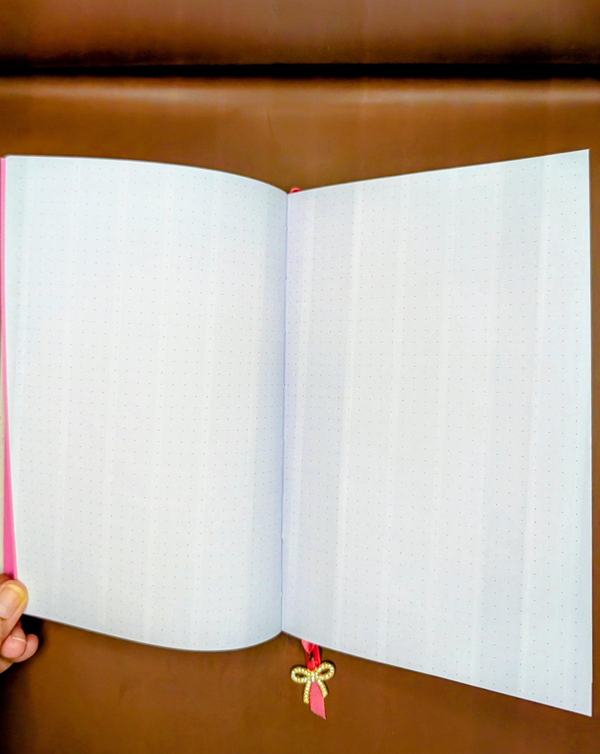 Winnie-the-Pooh pattern - Handmade Hardcover Journal