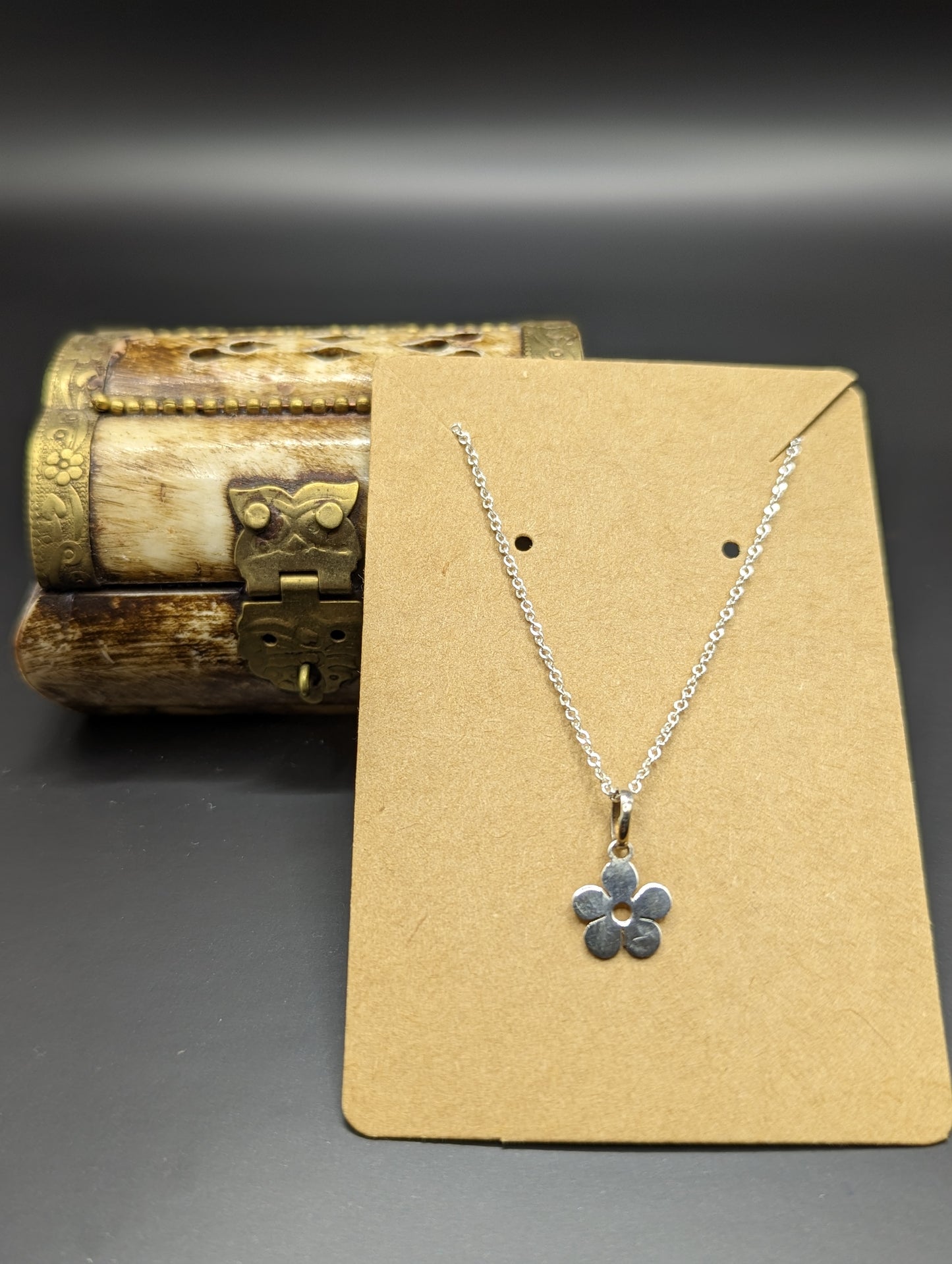 Daisy Necklace - Peruvian Silver