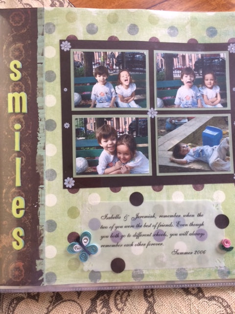 Scrapbooking Custom Pages and Albums