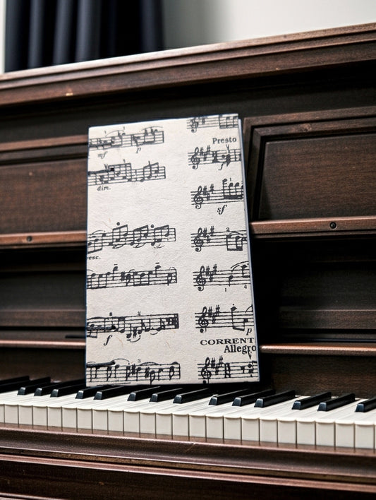 Notes of Melody - Mini Sketchbook - French Stitch