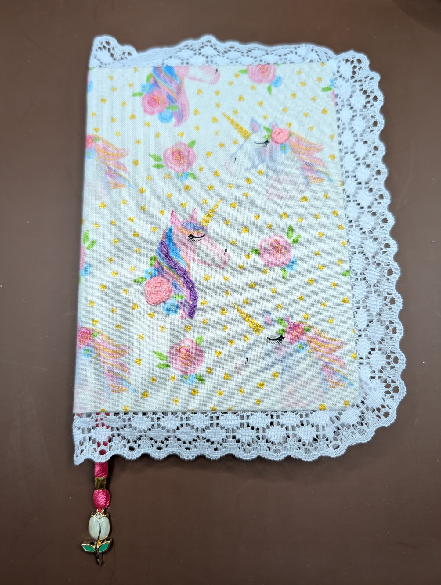 Unicorns and Flowers Pattern - Fabric and Lace Journal