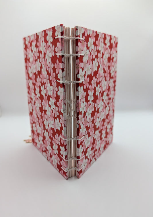 Garden of Cherry Blossoms - Coptic Binding Sketch Book