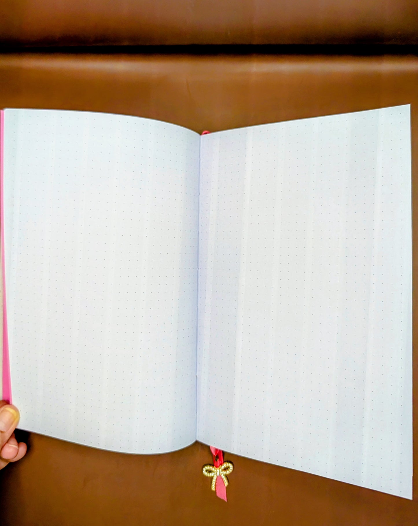 Winnie-the-Pooh pattern - Handmade Hardcover Journal