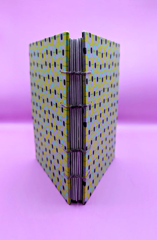 Comtemporary print -Coptic Binding Journal