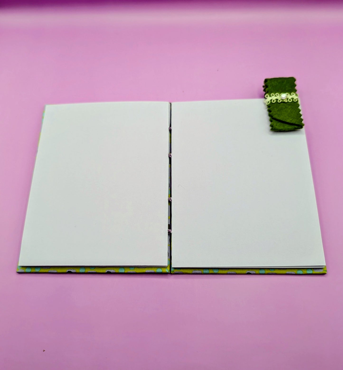 Comtemporary print -Coptic Binding Journal