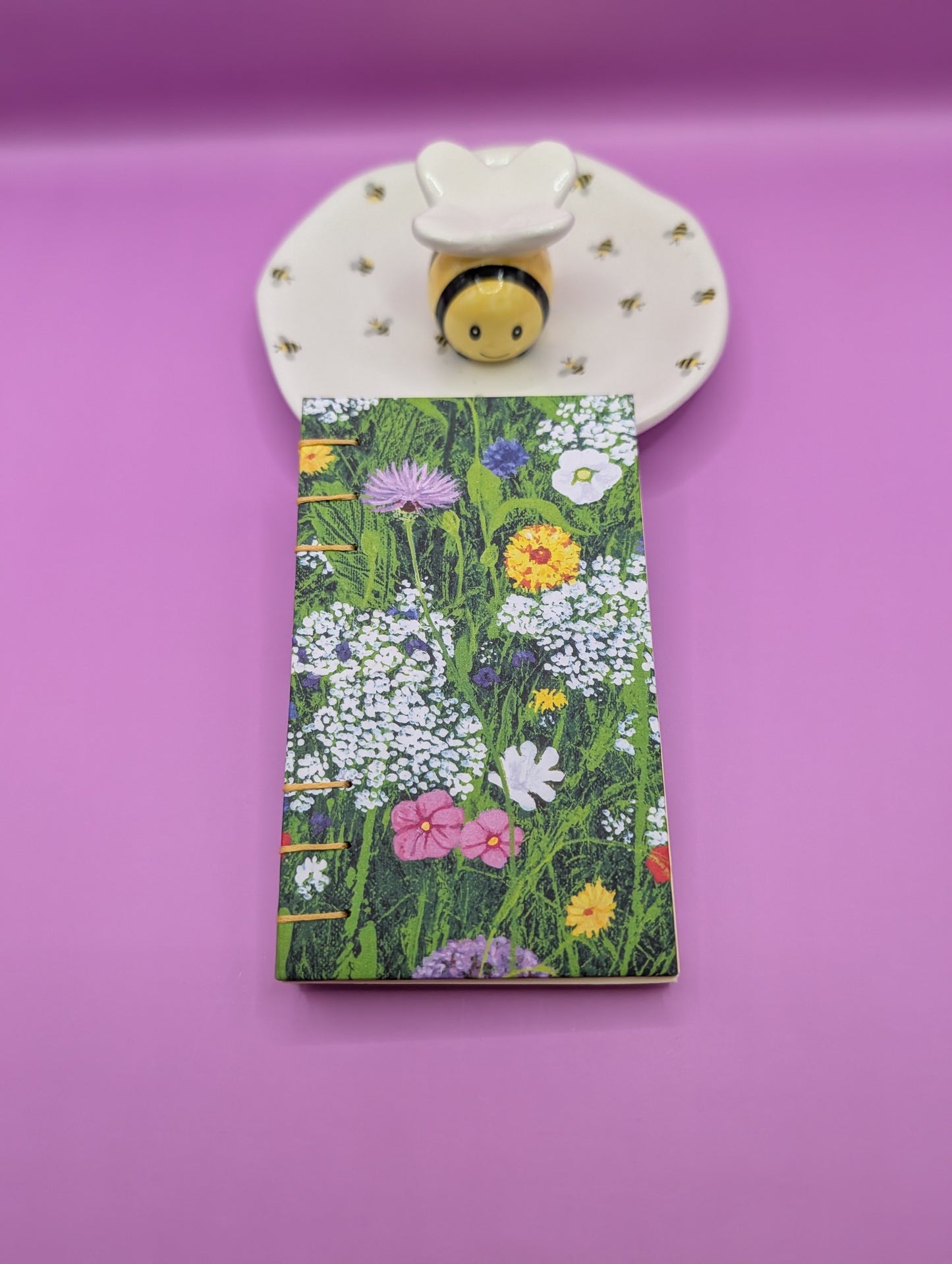 Garden of Flowers Pattern - Mini Sketchbook - French Stitch