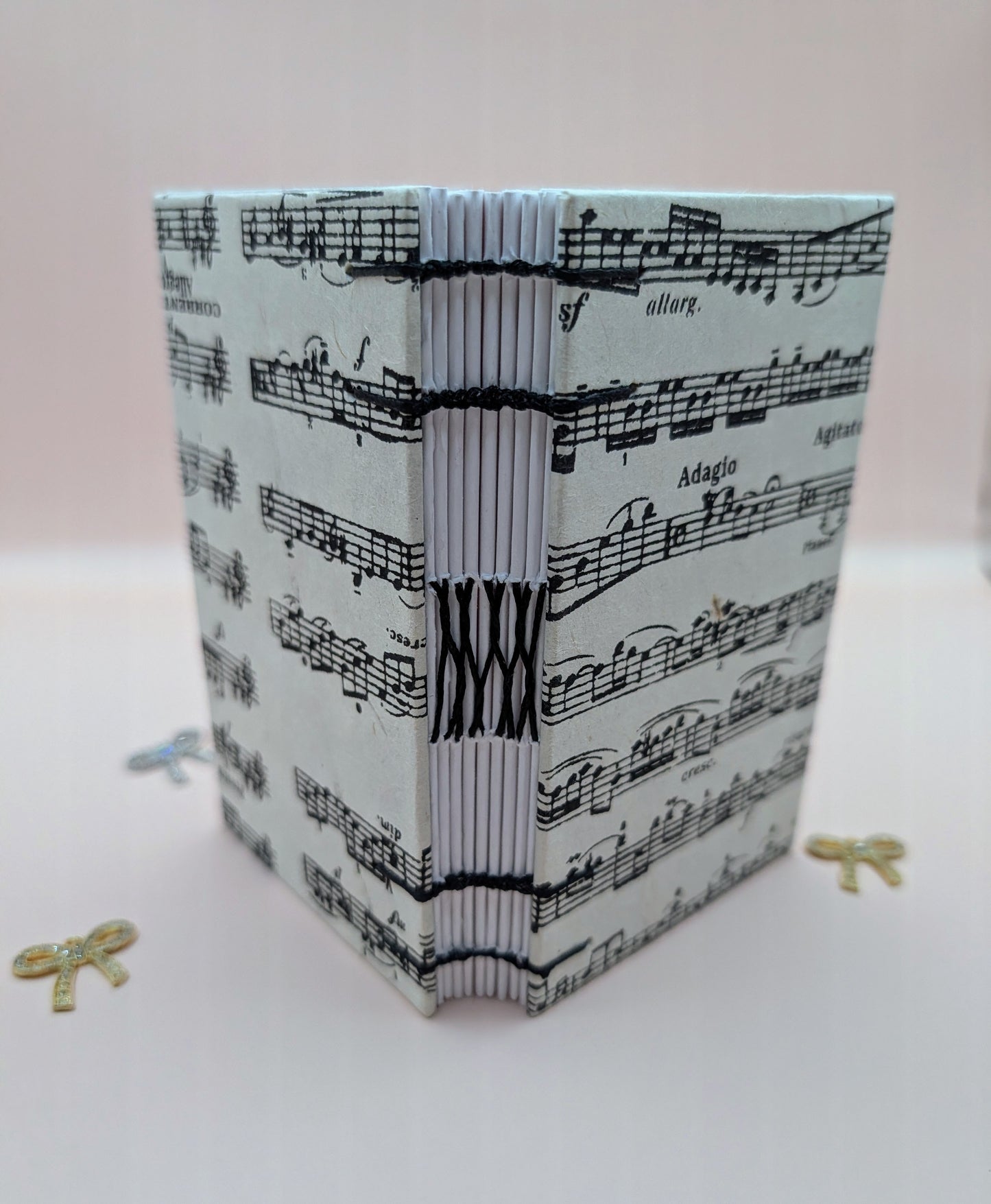 Notes of Melody - Mini Sketchbook - French Stitch