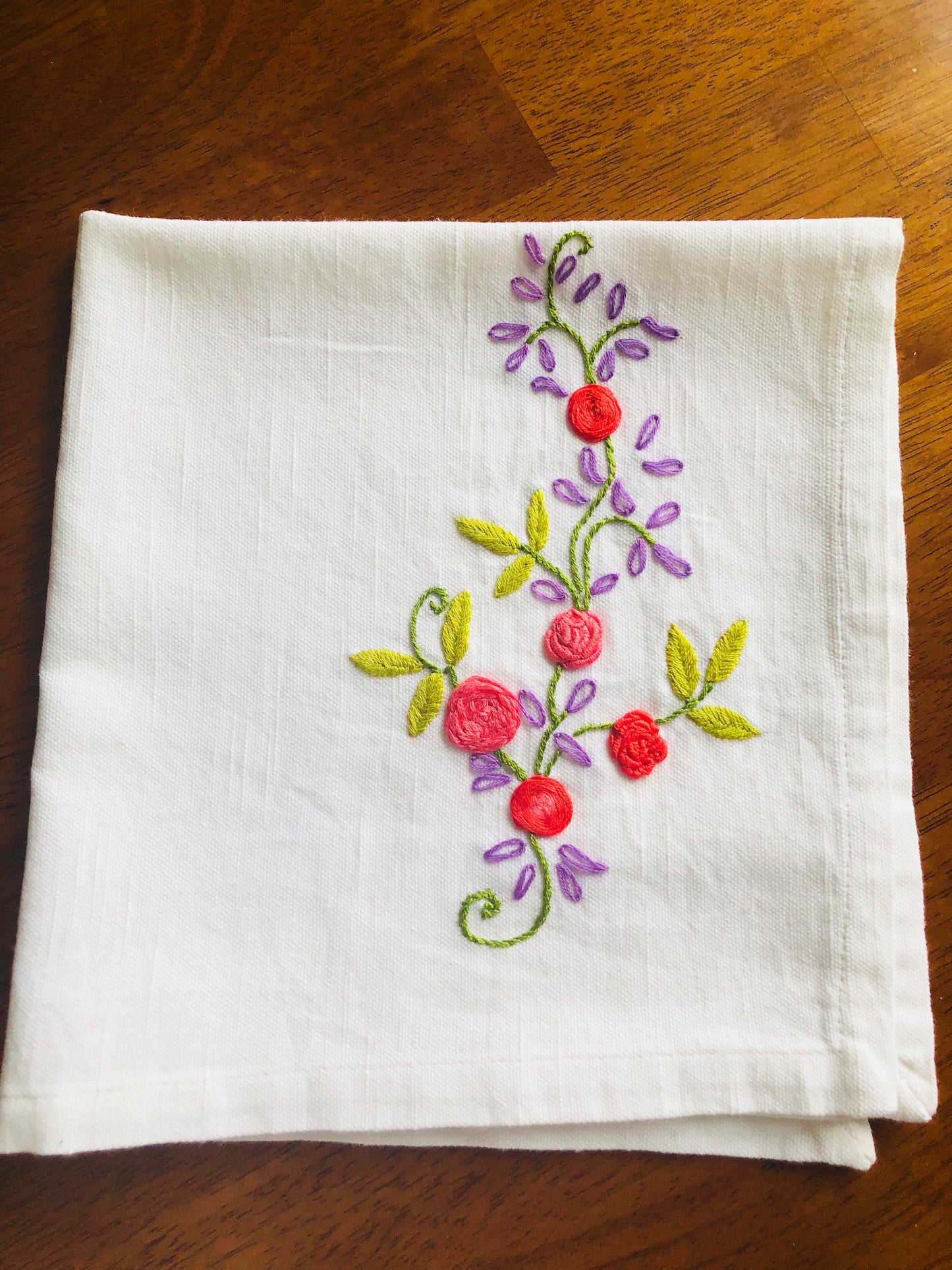 Dinner Napkins - Garden Design