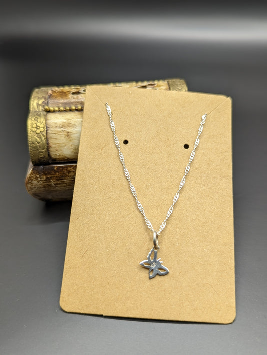 Butterfly Necklace - Peruvian Silver