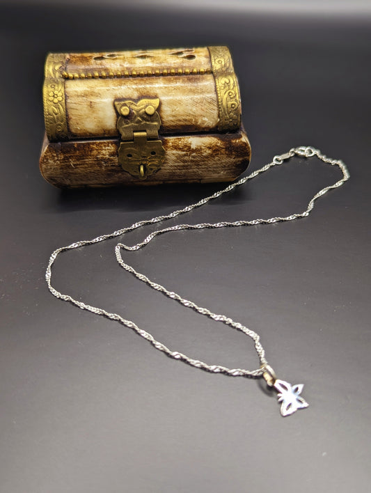 Butterfly Necklace - Peruvian Silver