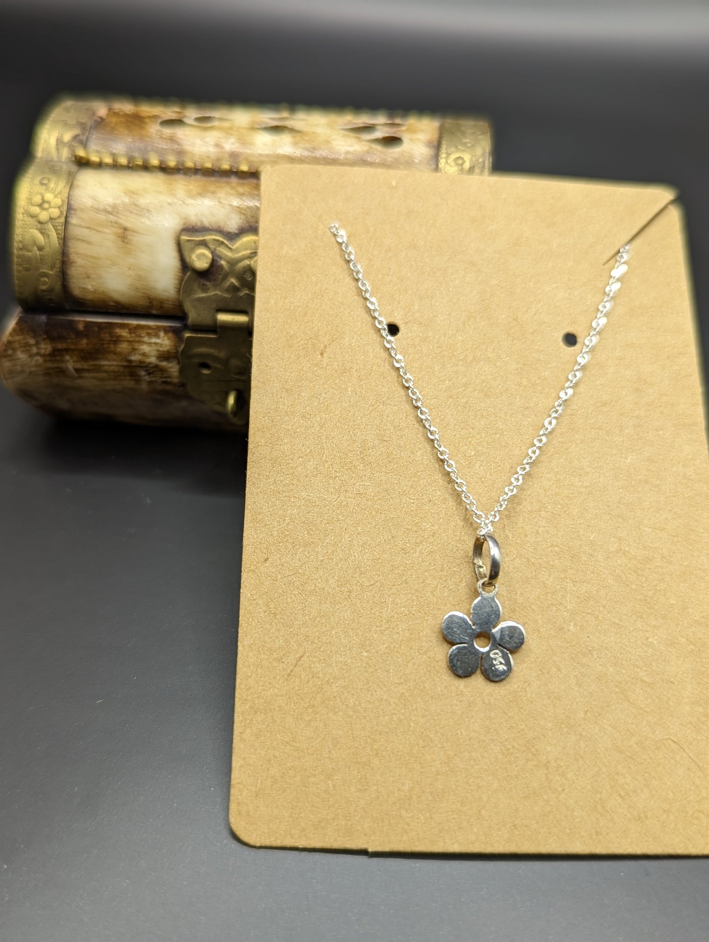 Daisy Necklace - Peruvian Silver